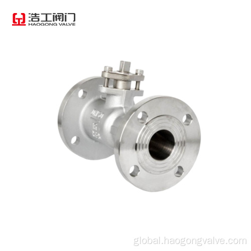 China One piece body flange ball valve Factory